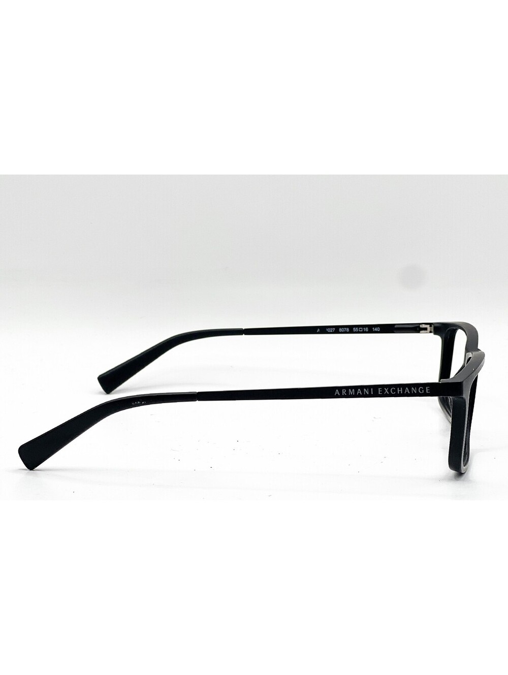 Armani Exhcange Ax8027 8078 Matte Black Authentic Eyeglasses 55-16-140 - Picture 3 of 5